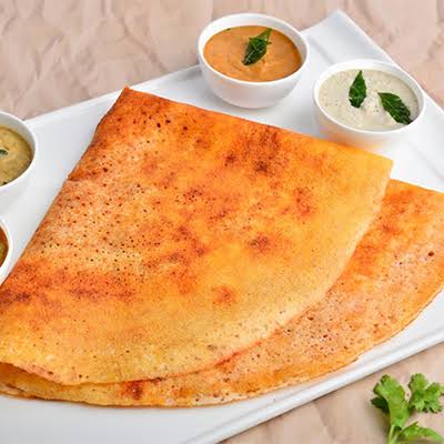 Ghee mixed Karam Dosa